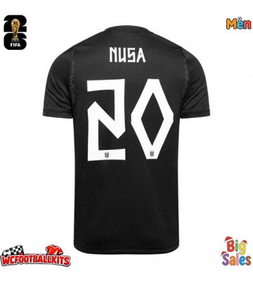 Norway Antonio Nusa #20 Replica Away Stadium Shirt World Cup 2026 Short Sleeve